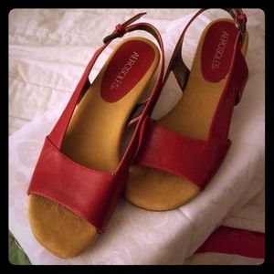 Aerosoles "Yet Alone" cork wedges